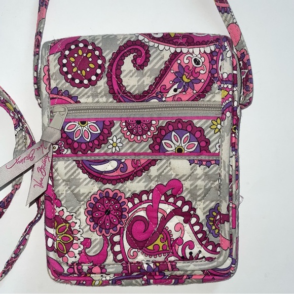 Vera Bradley Mini Hipster Crossbody in Paisley Meets Plaid - Picture 2 of 8